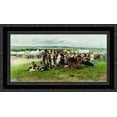 thumbnail image 1 of Fair 24x17 Black Ornate Wood Framed Canvas Art by Makovsky, Vladimir, 1 of 2