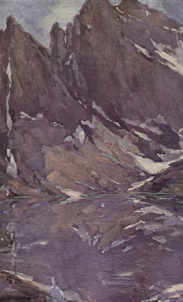 Fair Dominion 1911 Devils Fingers Rockies Canvas Art - Cyrus Cuneo (18 x 24)