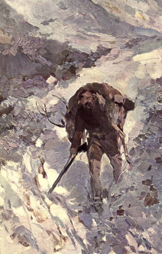 Fair Dominion 1911 Return from the hunt Canvas Art - Cyrus Cuneo (18 x 24)