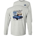 thumbnail image 1 of Fair Game American Muscle 1967 Mustang Ford Long Sleeve Shirt-Ash-Gray-2x, 1 of 5