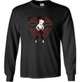 thumbnail image 1 of Fair Game Betty Boop Long Sleeve Shirt Sugar and Spice Heart-Black-Small, 1 of 4