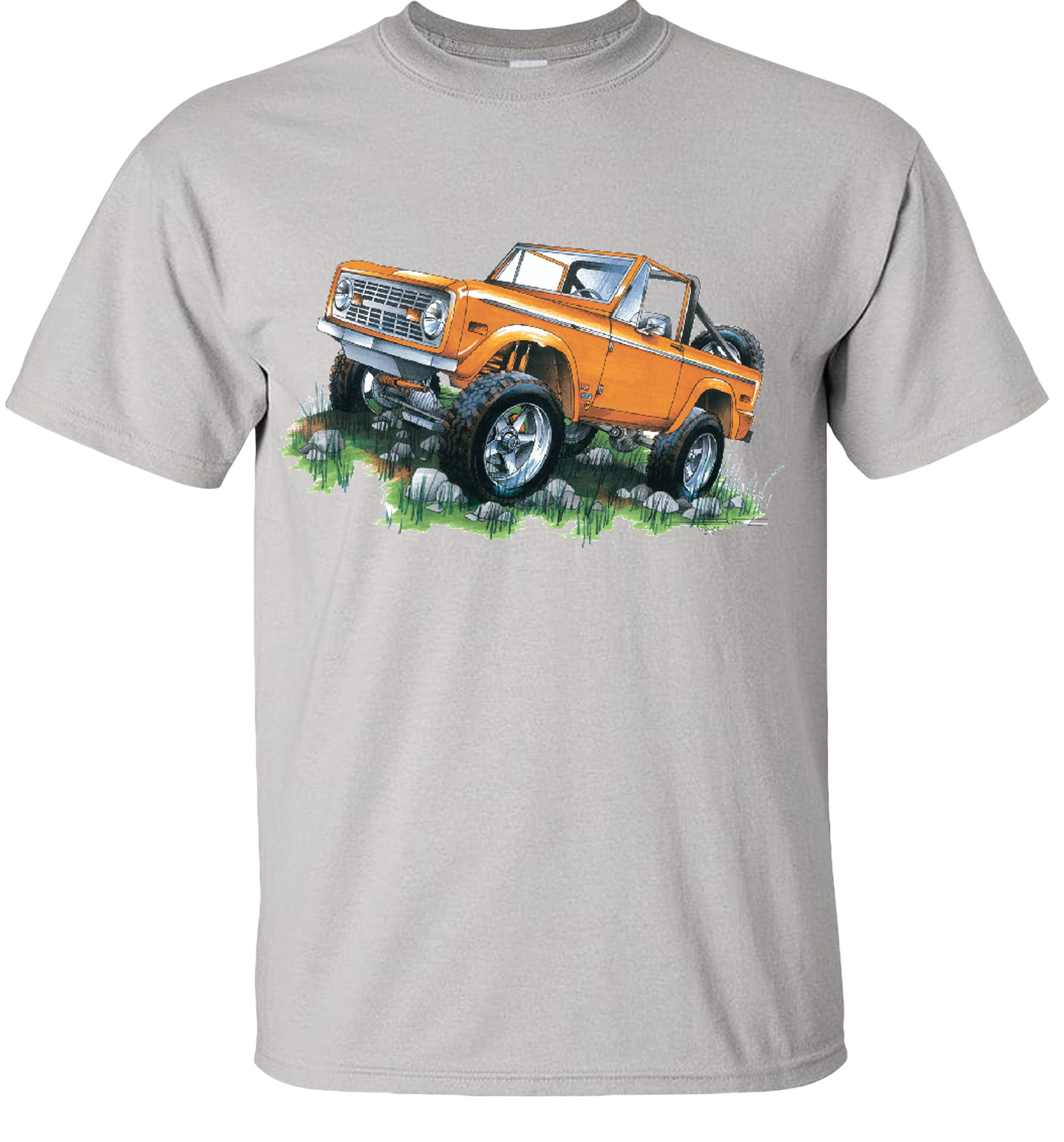 Ford Bronco Truck T-shirt Mens Truck Graphic Tee Mens Truck 