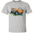 thumbnail image 1 of Fair Game Classic Orange Bronco 1970's Ford T-Shirt-Ice Grey-S, 1 of 4