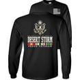 thumbnail image 1 of Fair Game Proud Veteran Desert Storm Eagle Long Sleeve Shirt-Black-3x, 1 of 5
