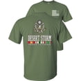 thumbnail image 1 of Fair Game Proud Veteran Desert Storm Eagle T-Shirt-Military Green-L, 1 of 3
