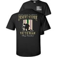 thumbnail image 1 of Fair Game Proud Veteran Desert Storm Always Remember T-Shirt-Black-S, 1 of 5