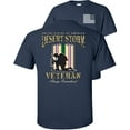 thumbnail image 1 of Fair Game Proud Veteran Desert Storm Always Remember T-Shirt-Navy-2x, 1 of 5