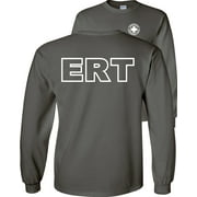Fair Game Emergency Response Team Long Sleeve Shirt ERT incident response teams-Charcoal-2x