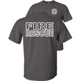 thumbnail image 1 of Fair Game Fire Rescue T-Shirt-Charcoal-Gray-3x, 1 of 4