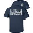 thumbnail image 1 of Fair Game Fire Rescue T-Shirt-Navy-Blue-3x, 1 of 4