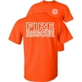 thumbnail image 1 of Fair Game Fire Rescue T-Shirt-Orange-S, 1 of 4