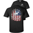 thumbnail image 1 of Fair Game Ford Bronco American Flag T-Shirt-Black-S, 1 of 6