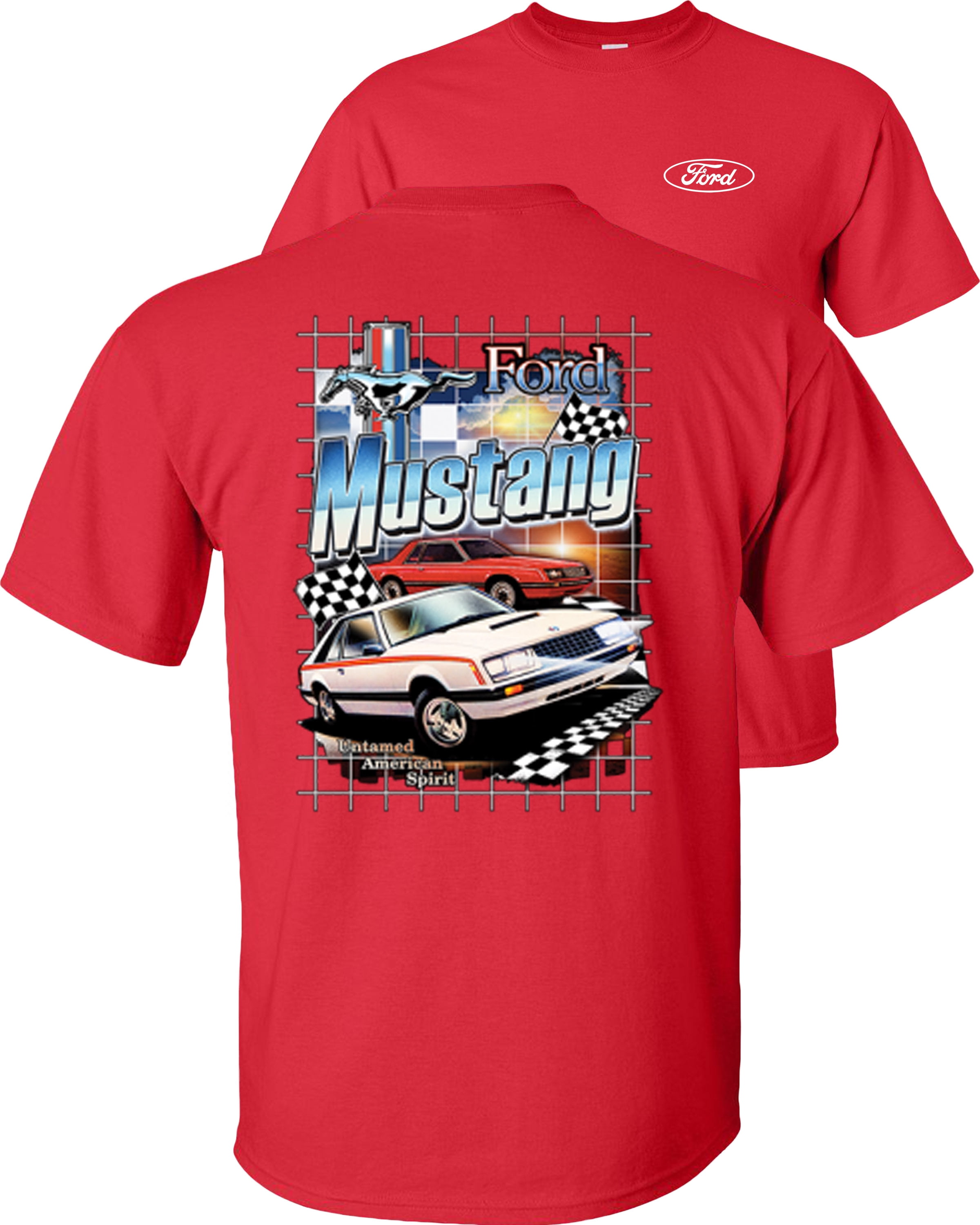 Tee shirt top ford mustang