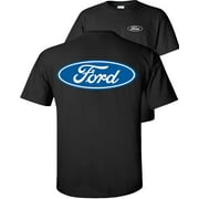 Fair Game Ford Oval Logo T-Shirt F&B, ford graphic tee-Black-S