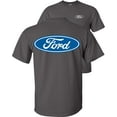 thumbnail image 1 of Fair Game Ford Oval Logo T-Shirt F&B, ford graphic tee-Charcoal-2x, 1 of 6