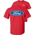 thumbnail image 1 of Fair Game Ford Oval Logo T-Shirt F&B, ford graphic tee-Red-XL, 1 of 6