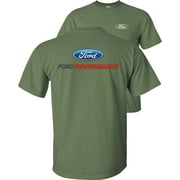 Fair Game Ford Performance Logo T-Shirt GT Racing Design -Military Green-S