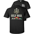 thumbnail image 1 of Fair Game Proud Veteran Gulf War Eagle T-Shirt-Black-S, 1 of 5