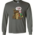 thumbnail image 1 of Fair Game I Told You The SCHMIDT House Long Sleeve Shirt-Charcoal-Small, 1 of 4
