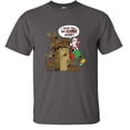 thumbnail image 1 of Fair Game I Told You The SCHMIDT House T-Shirt, Funny Graphic Tee-Charcoal-M, 1 of 4