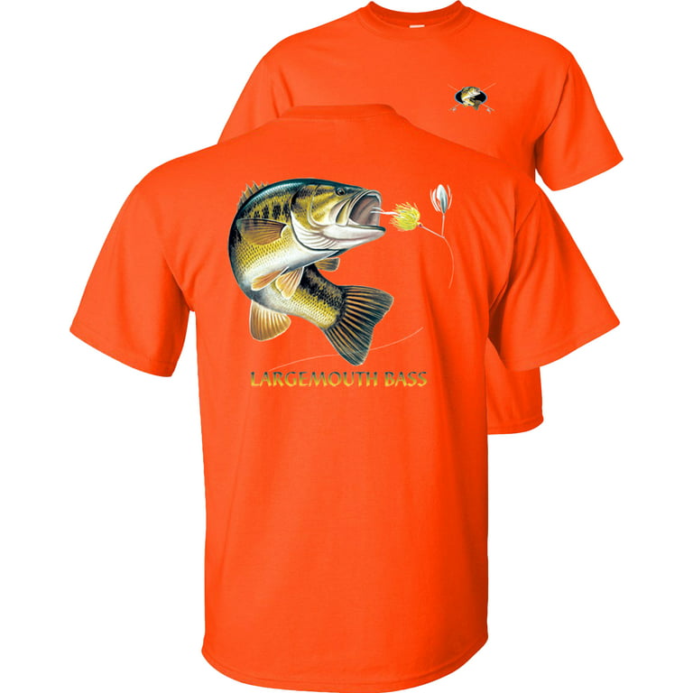 Fair Game Largemouth Bass T-Shirt, combination profile, Fishing