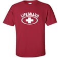 thumbnail image 1 of Fair Game Life Guard T-Shirt, Lifeguard Cross-Cardinal-Red-S, 1 of 4