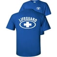 thumbnail image 1 of Fair Game Life Guard T-Shirt, Lifeguard Cross F&B-Royal-3x, 1 of 4
