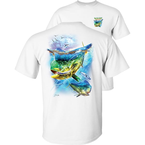 Fair Game Mahi Madness T-Shirt-White-M
