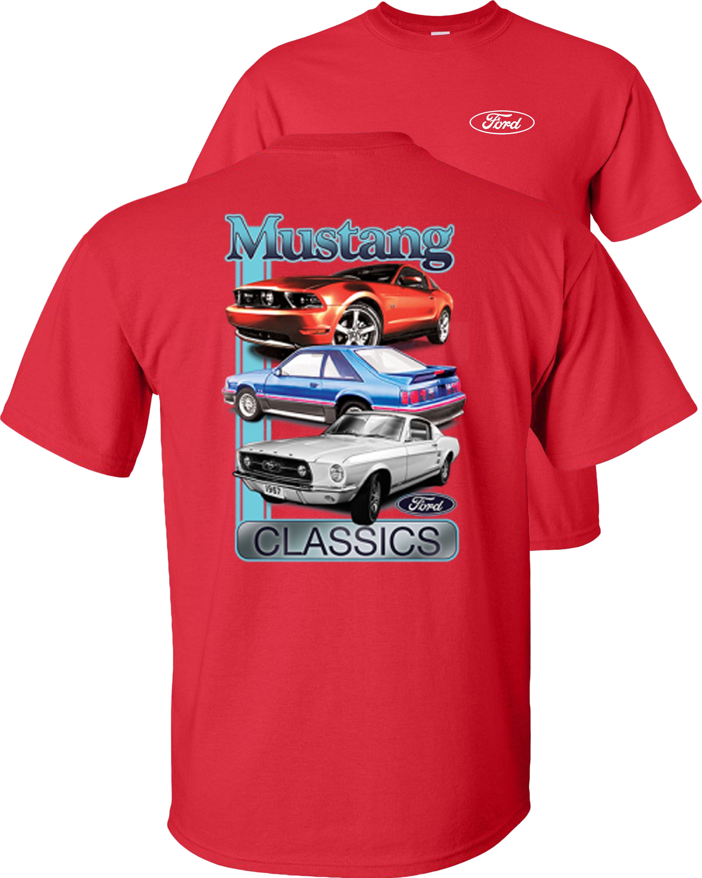 Mustang t shirt outlet uk