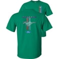 thumbnail image 1 of Fair Game Mustang Pony Stripe Ford T-Shirt-Kelly-Green-L, 1 of 6
