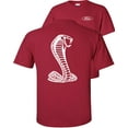 thumbnail image 1 of Fair Game Shelby White Cobra Ford T-Shirt-Cardinal-Red-2x, 1 of 6