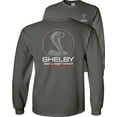 thumbnail image 1 of Fair Game Shelby Cobra Legendary Racing Circle Long Sleeve Shirt-Charcoal-Small, 1 of 6