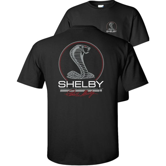 Fair Game Shelby Cobra Legendary Racing Circle T-Shirt-Black-S