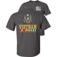 thumbnail image 1 of Fair Game Proud Vietnam Veteran Eagle T-Shirt-Charcoal-S, 1 of 5