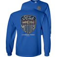 thumbnail image 1 of Fair Game Vintage Ford Motors Long Sleeve Shirt, Legendary Power 1903, ford graphic tee-Royal Blue-Large, 1 of 5