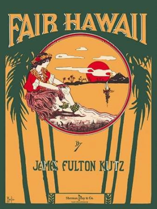 Fair Hawaii Canvas Art - Morgan (22 x 28)