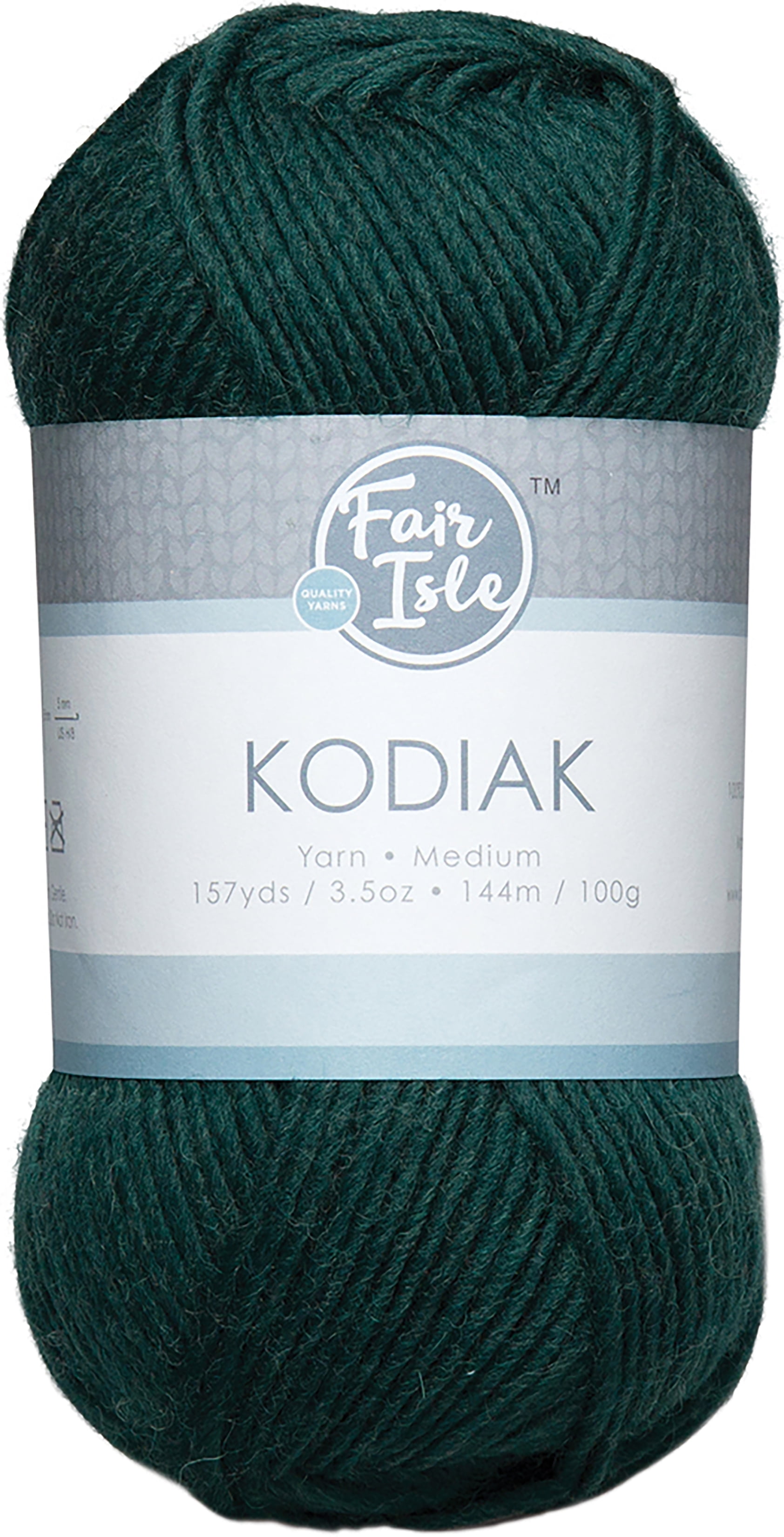 Fair Isle Kodiak Solid Color YarnForest