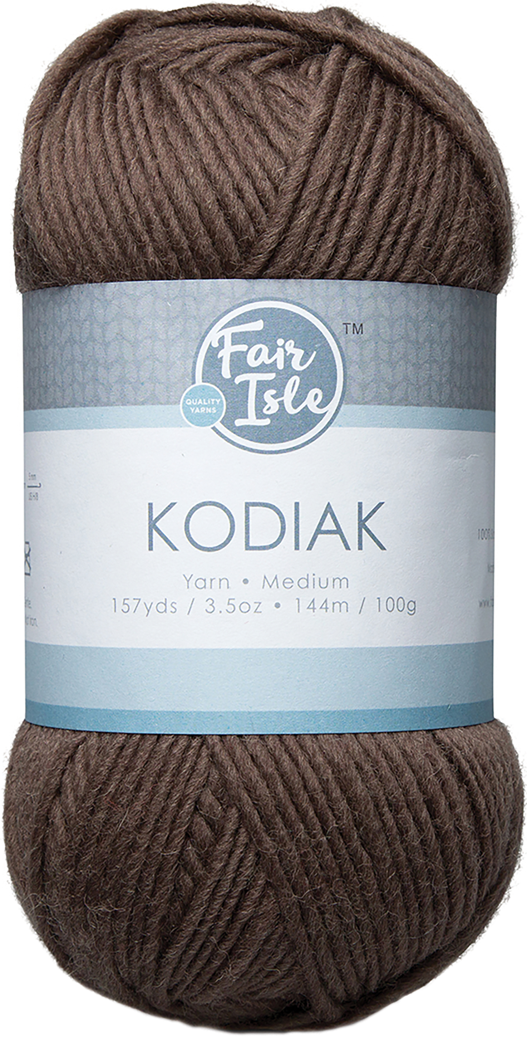Fair Isle Kodiak Solid Color YarnMouse