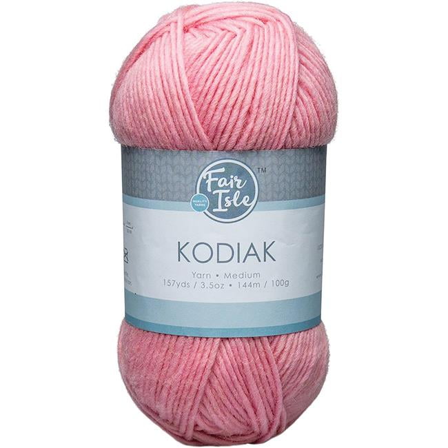 Fair Isle Kodiak Solid Color YarnRose Quartz