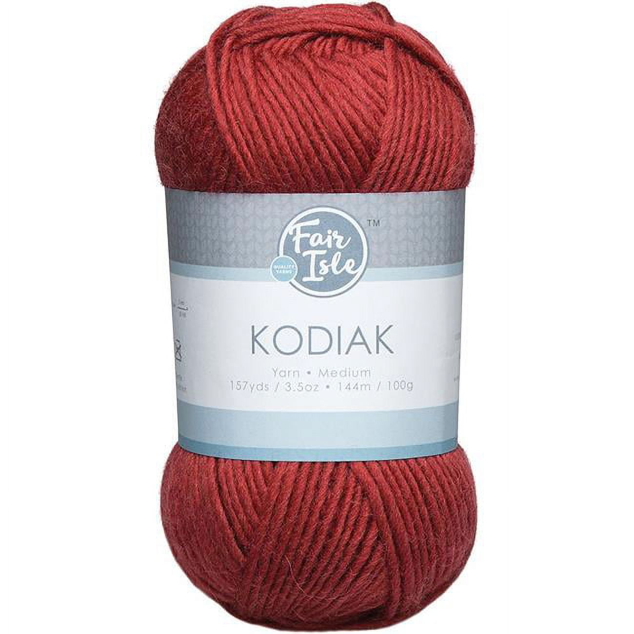 Fair Isle Kodiak Solid Color YarnTerra Cotta