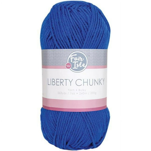 Fair Isle LC101910-8574 Liberty Chunky Yarn - Royal