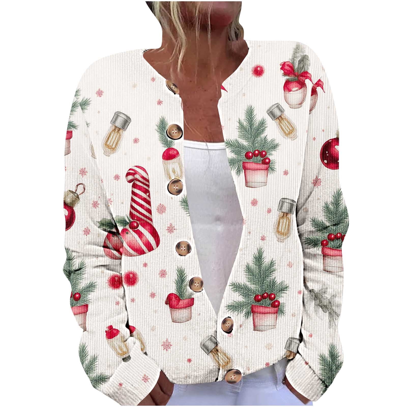Fair Isle Sweater Women Cardigan 2025 Winter Ethnic Vintage Argyle Knit Outwear Colorful Boho Icelandic Jumpers Coat