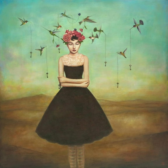 Fair Trade Frame of Mind Art Print by Duy Huynh, 16" x 16", Sold by Art.com