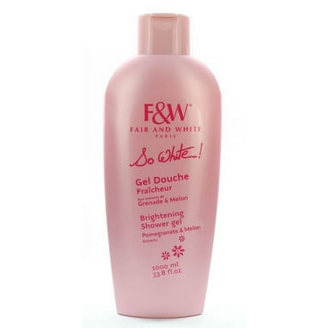 Fair & White So White Brightening Body Shower Gel 33.8 oz Suitable