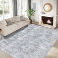 thumbnail image 1 of FairOnly 10'x13' Modern Geometric Machine Washable Area Rugs for Living Room Ultra-Thin Soft Bedroom Rugs Grey Big Throw Carpet, 1 of 7
