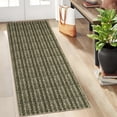thumbnail image 1 of FairOnly 2'x6' Brown Runner Rugs for Hallway Textured Braided Print Machine Washable Non Slip Entryway Rug Runner Rugs for Laundry Throw Rug, 1 of 7