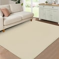 thumbnail image 1 of FairOnly 5'x7' Modern Area Rugs for Bedroom Machine Washable Non Slip Soft Rugs for Bathroom Home Office Neutral Beige Area Rugs, 1 of 7