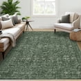 thumbnail image 1 of FairOnly 8'x10' Green Floral Vintage Rugs Washable Soft Area Rugs for Living Room Distressed Rugs for Bedroom Nursery Ultra-Thin Carpet, 1 of 7