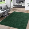 thumbnail image 1 of FairOnly 9'x12' Green Area Rugs Modern Textured Washable Rugs Textured Non Shedding Rugs for Bedroom Home Office Living Room Carpet, 1 of 7