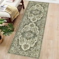 thumbnail image 1 of FairOnly Brown 2'x6' Washable Runner Rugs for Hallway Vintage Non Slip Area Rugs for Entryway Laundry Traditional Runner Rug, 1 of 7
